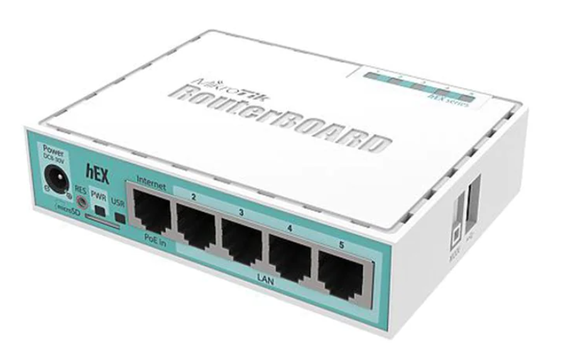 Roteador Mikrotik RB750Gr3