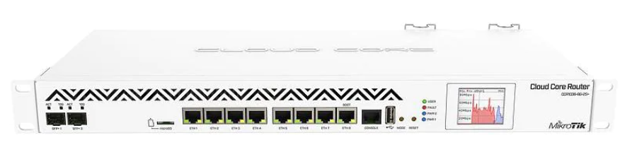 Roteador Mikrotik CCR1036-8G-2S-plus-