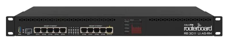 Roteador Mikrotik RB3011UiAS-RM